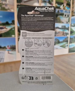 Aquachek Chlore 4 in 1 Notice instructions