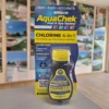 Testeur Aquachek Chlore 4 en 1 Bandelettes Chlore pH Alcalinité Stabilisant