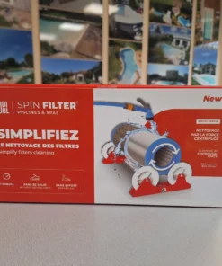Appareil nettoyage cartouche filtre spin filter